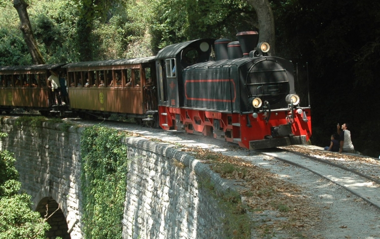 The Pelion Train, a mythical route